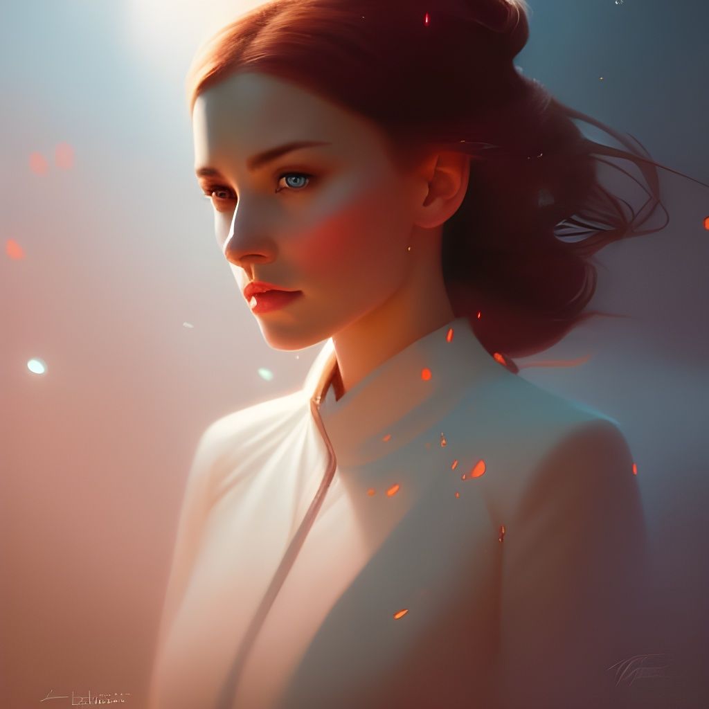 Hyperdetailed Portrait of Girl in Unreal Engine