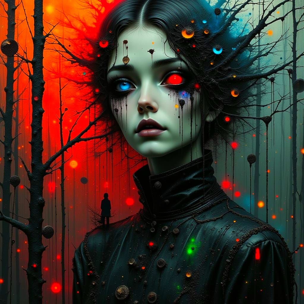 Soul Shattered in Dark Elegance