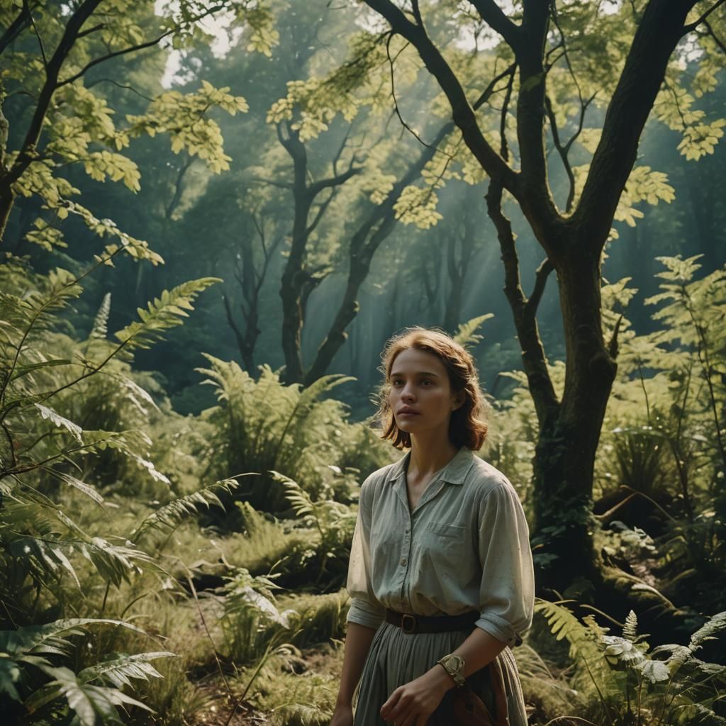 Lovers' Dream: Photorealistic Cinematic Film Still