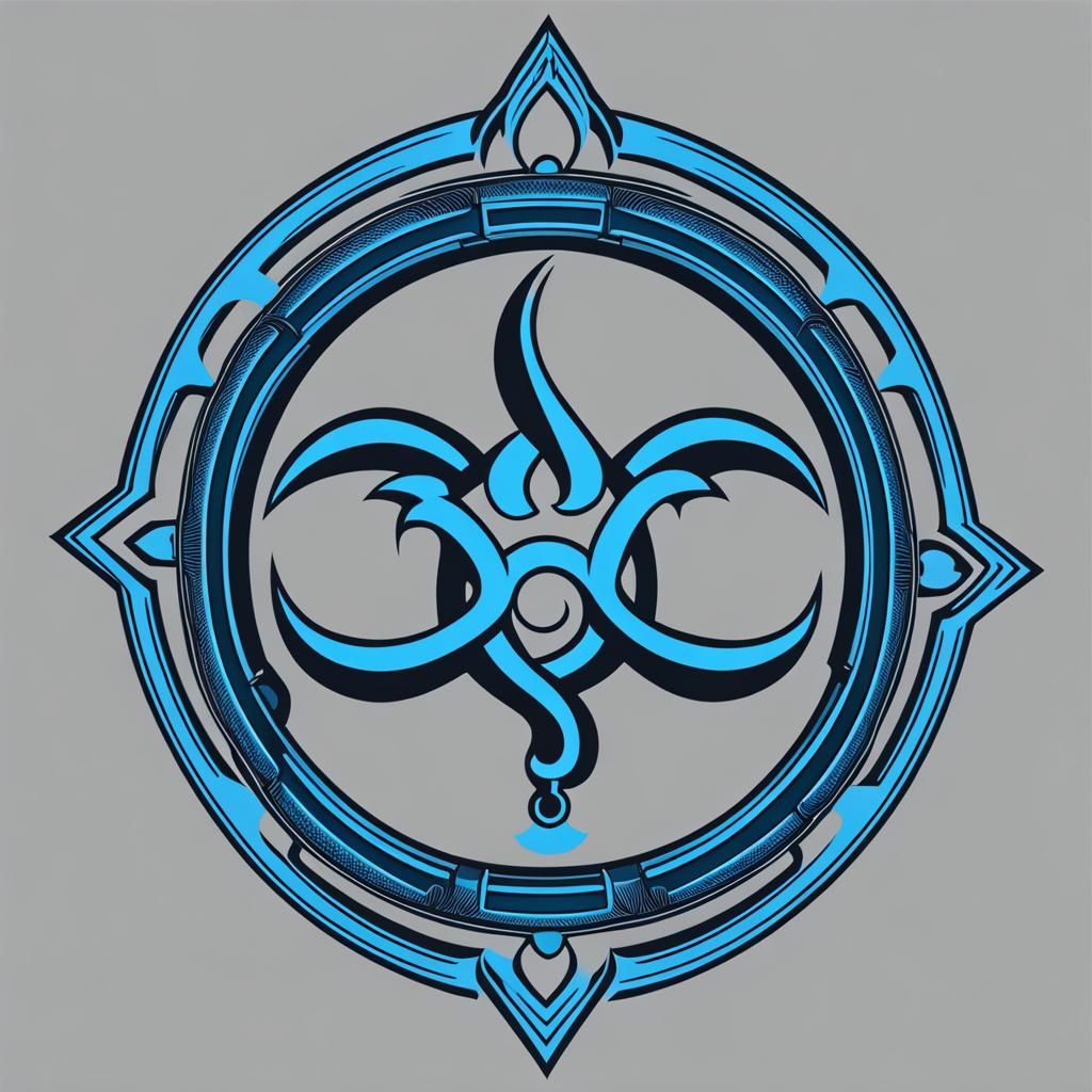 Azure Cloud Security Symbol: Shiva's Trishul