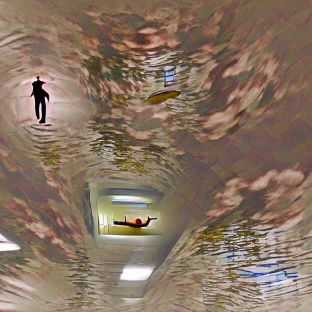 Man in Liminal Space