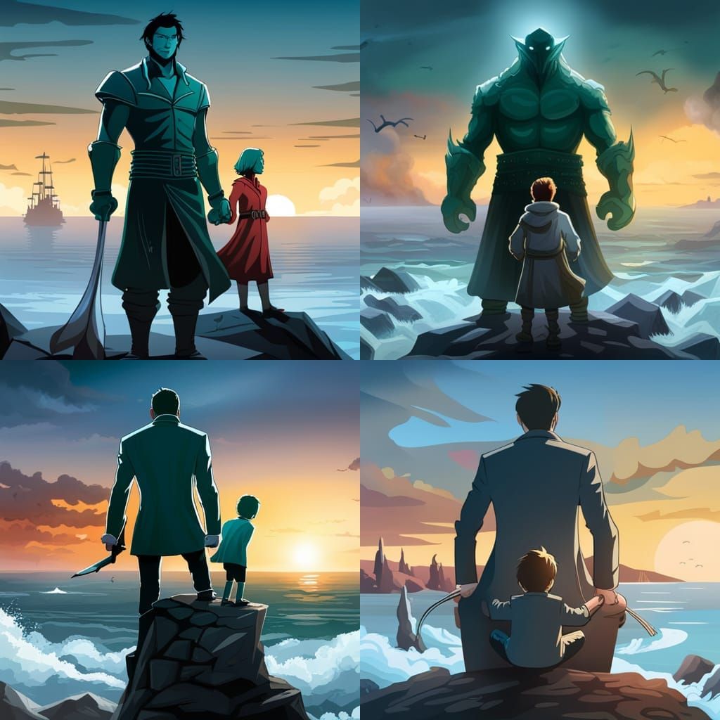 Cthulhu's Son: Dark Fantasy Concept Art