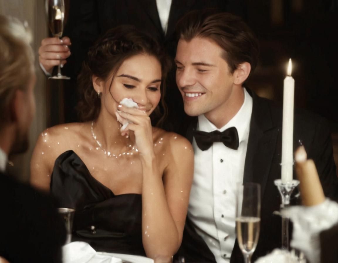 Romantic Couple's Dinner: A Digital Matte Painting