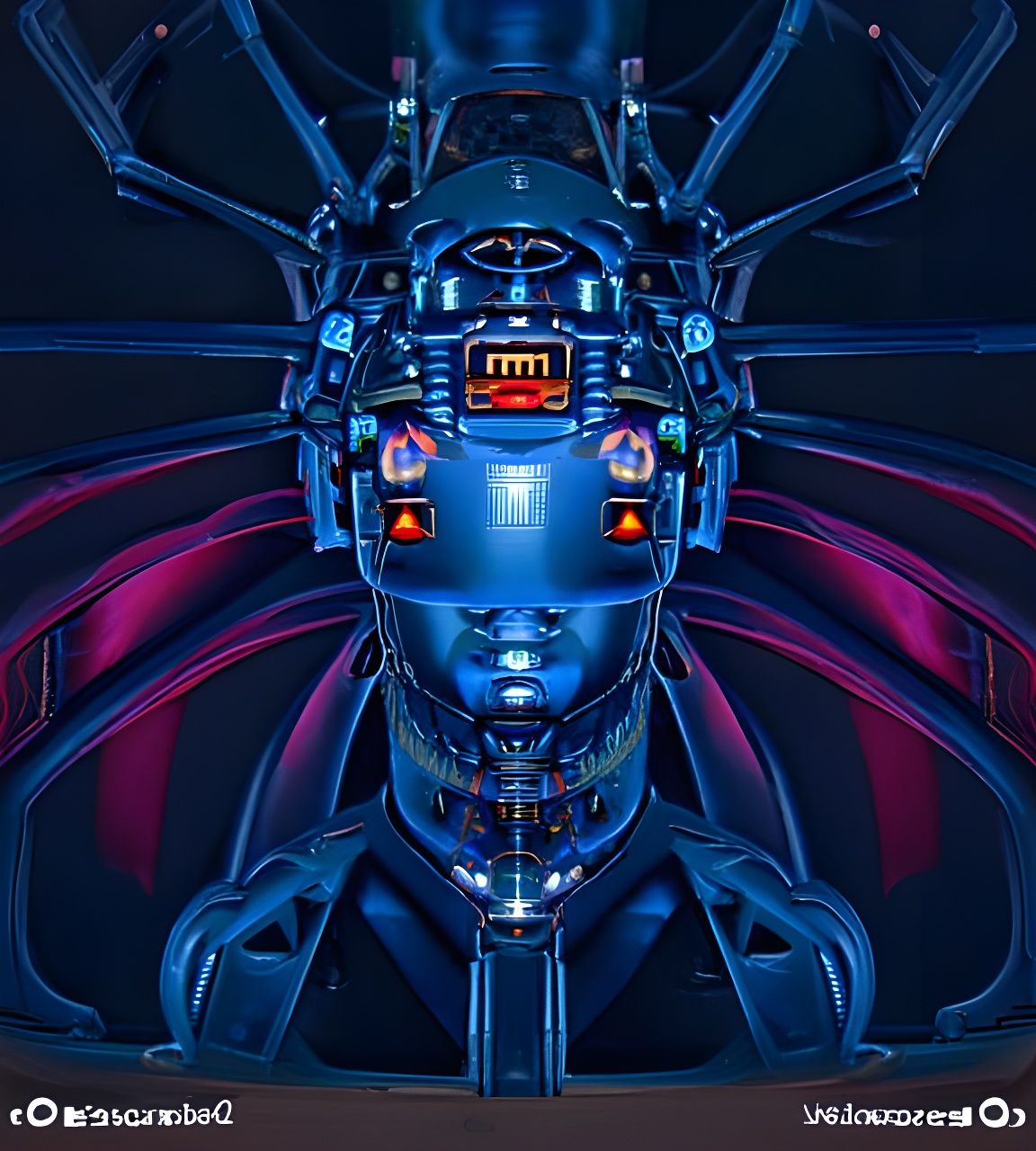Cybernetic Robot: Human, Machine, and Cyberpunk