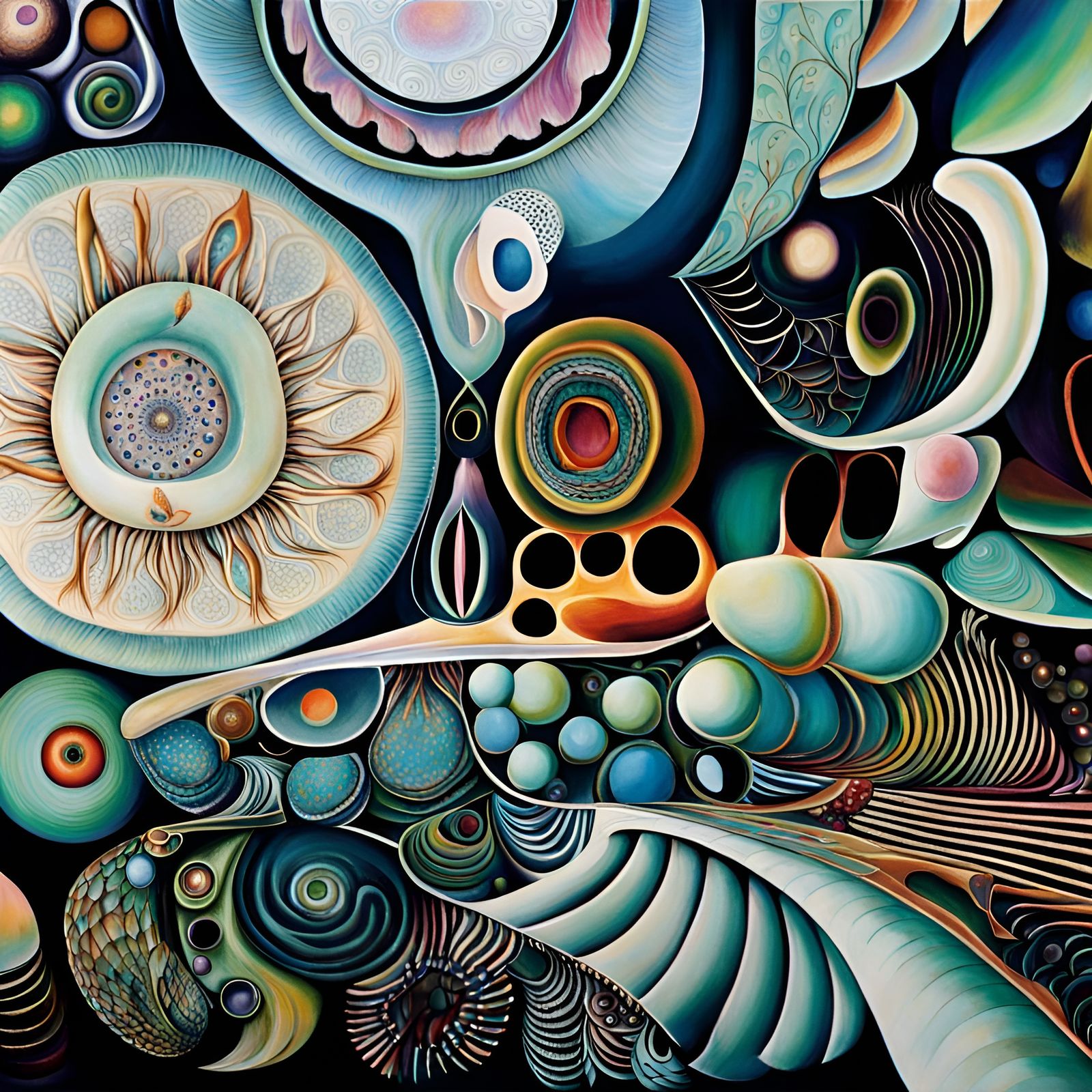 Exotic Alien Creatures in Hyperrealistic 3D Render