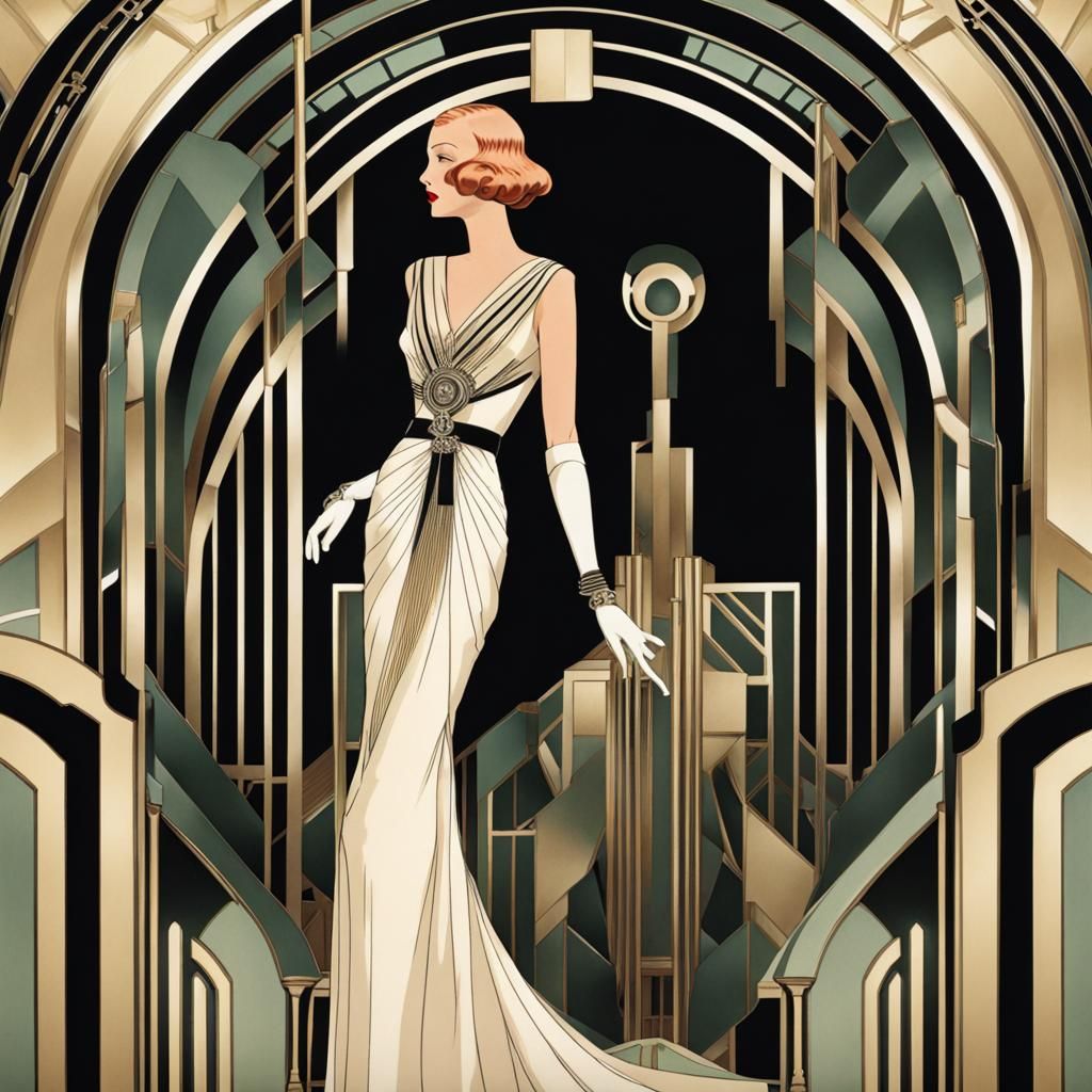 Art deco fashion