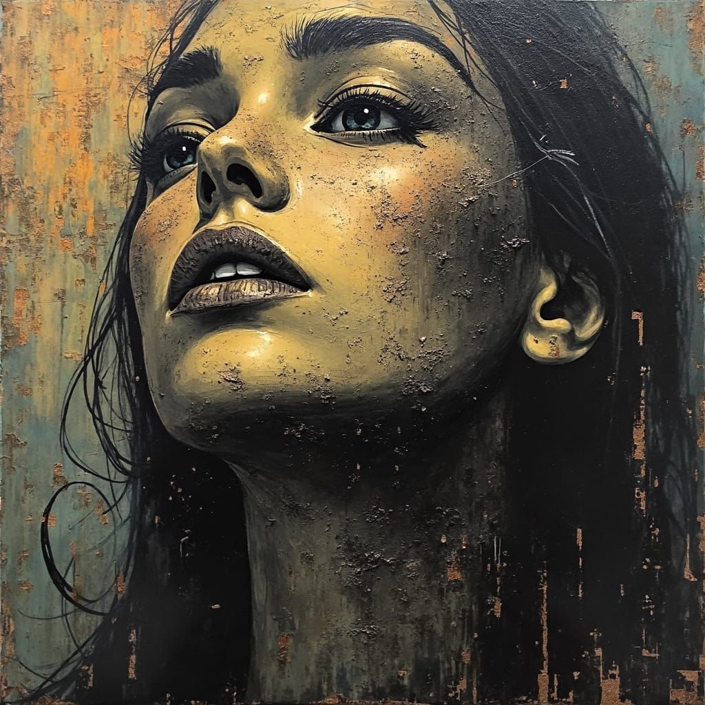 Cyberpunk Neo-Realism Masterpiece with Mystical and Fantasti...