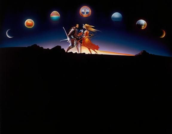 Barsoom: A Princess of Mars Fantasy Art