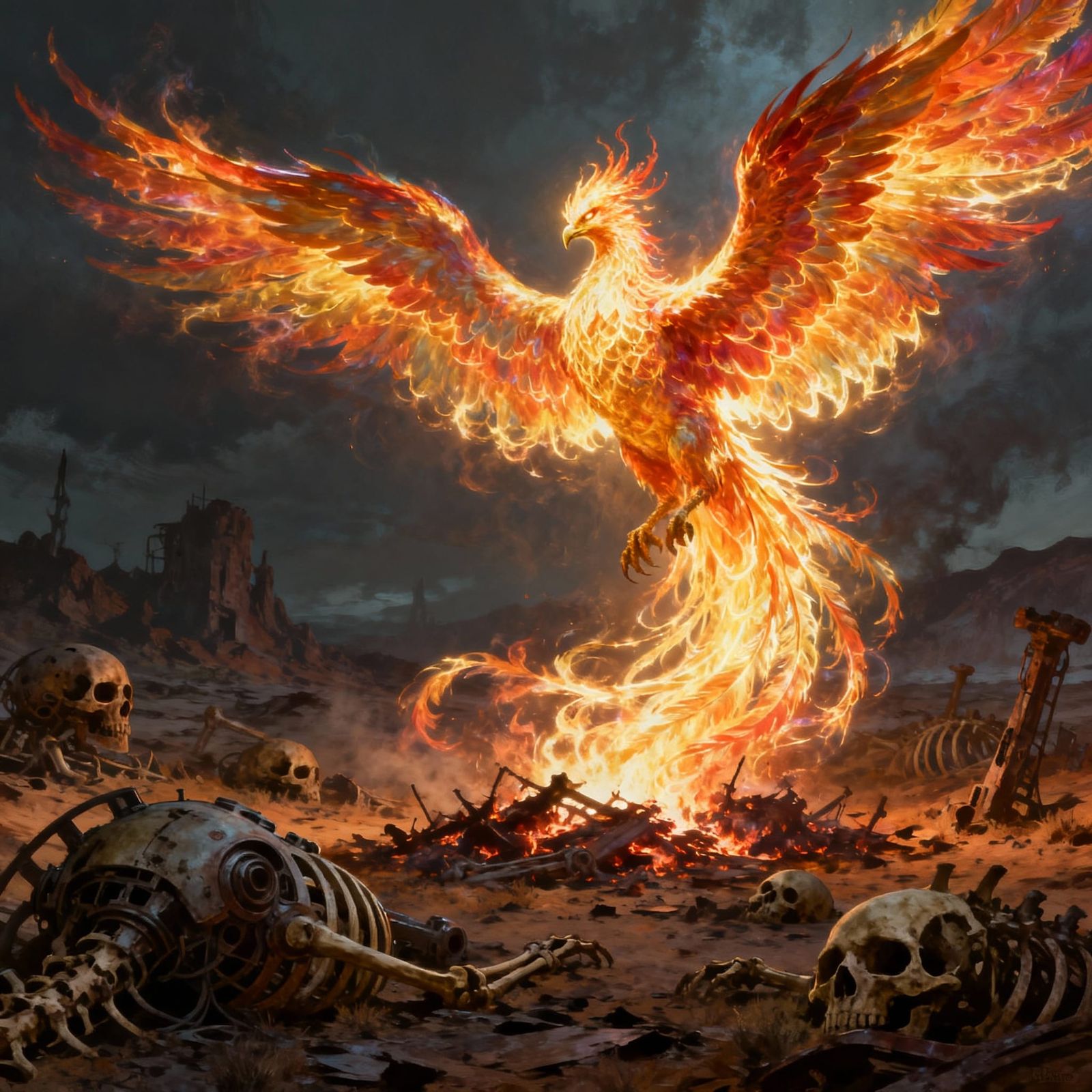 Divine Phoenix Rises From Post-Apocalyptic Ashes