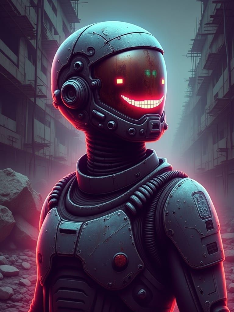 AI Image Generated with 'happysad' LoRA Model