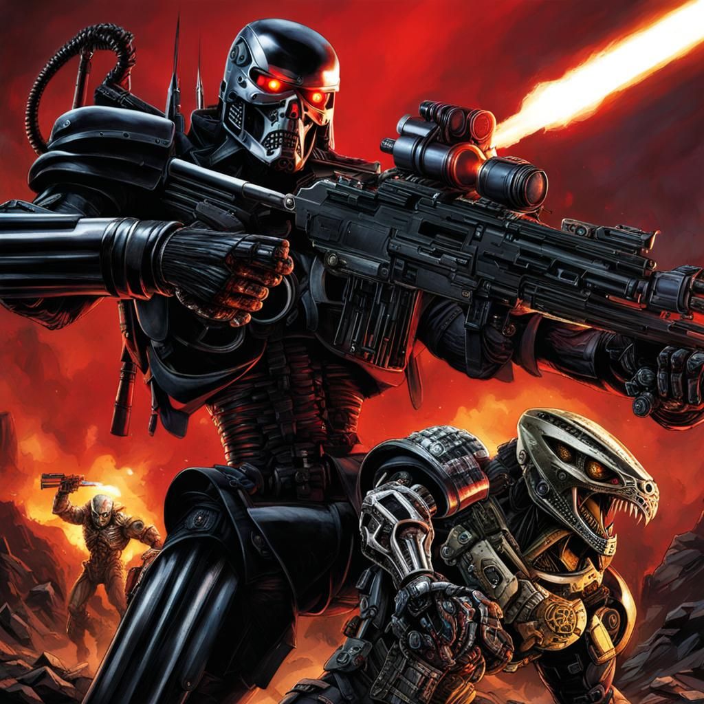 Terminator vs Predator: Epic Battle