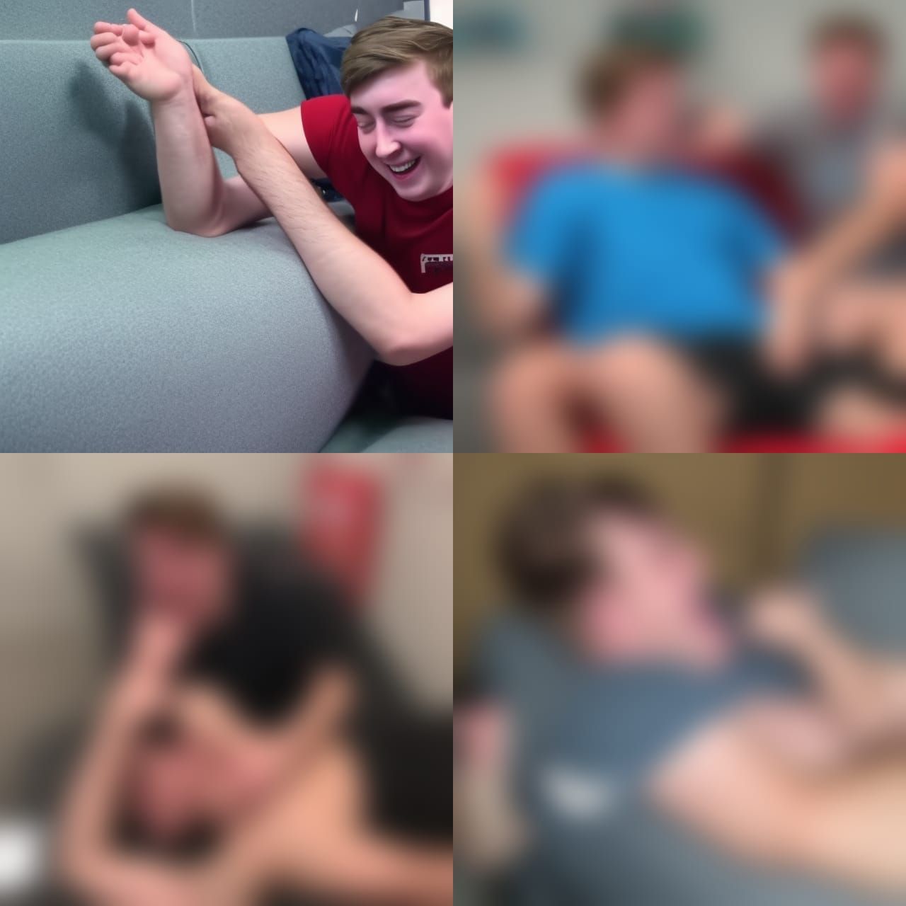 MrBeast 24-Hour Tickle Challenge: Realistic 4K Portrait