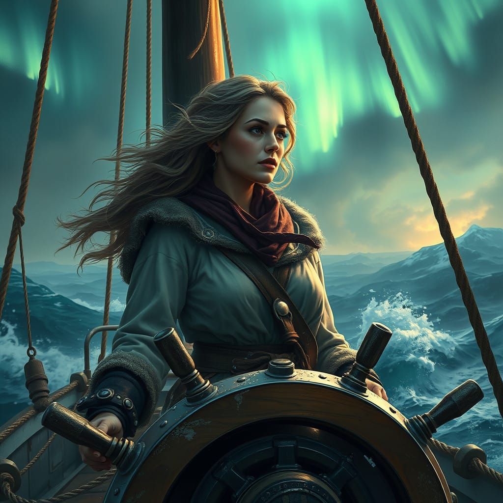 Resilient Female Captain Steers Unbroken Through Turbulent S...