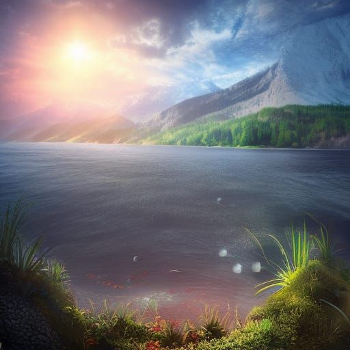 Detailed Cyberpunk Post-Apocalyptic Autumn Photo in 4K