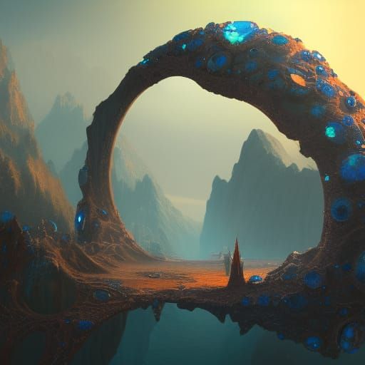 Fantastical Diamond Ring Concept Art