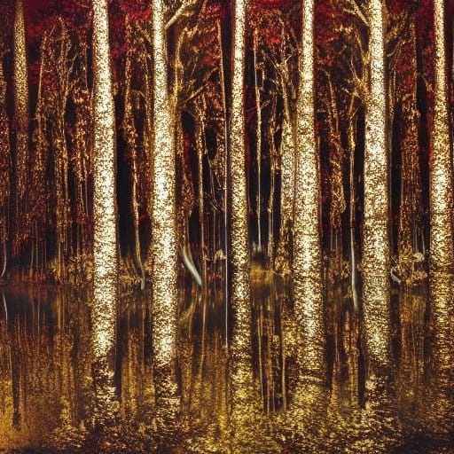Golden forest