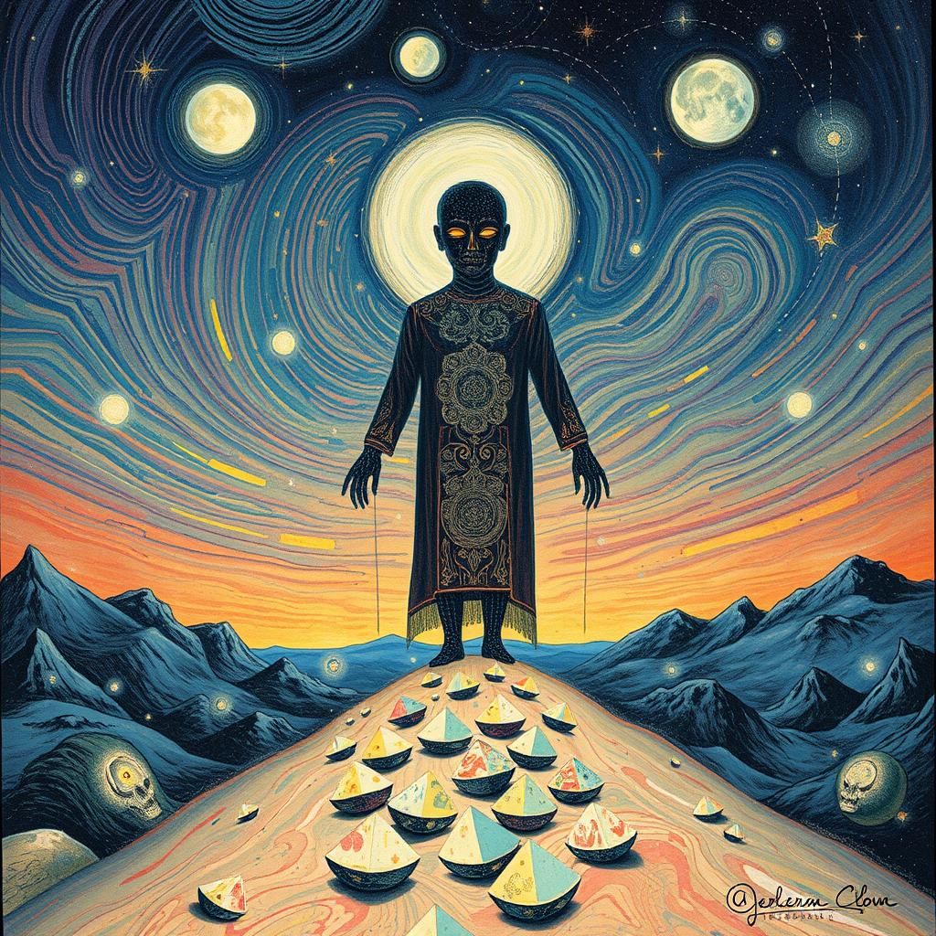 Surreal Void Search: A Visionary Journey