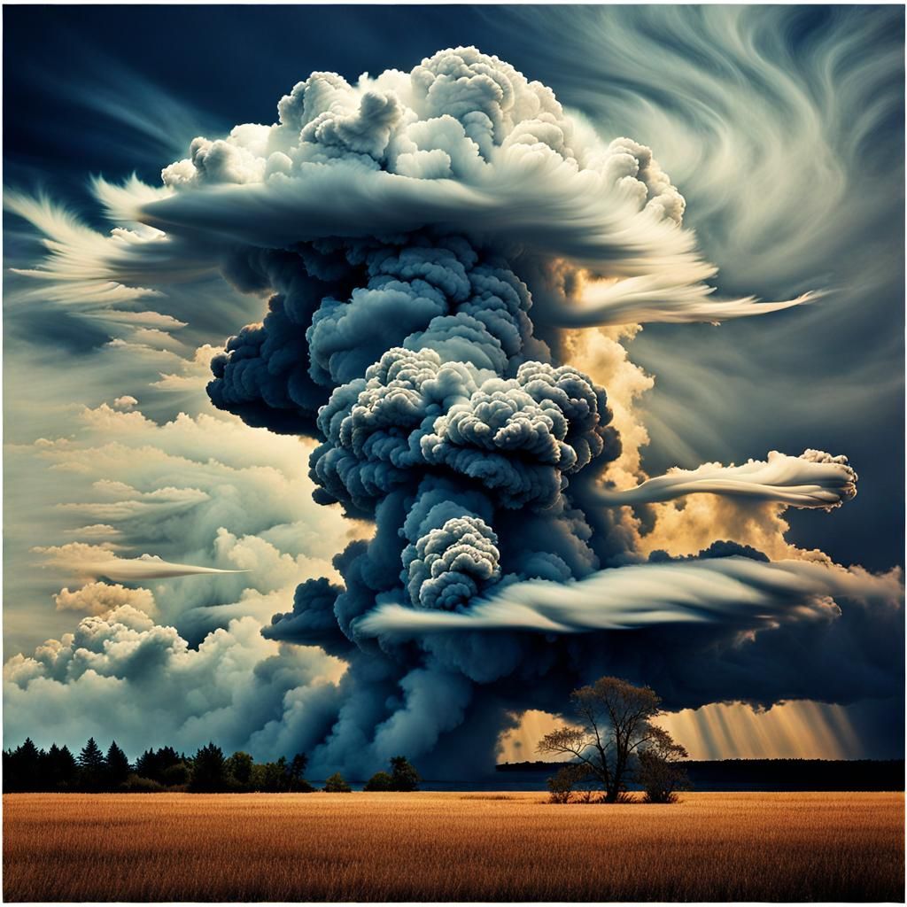 Surreal Creatures of Smoke and Clouds