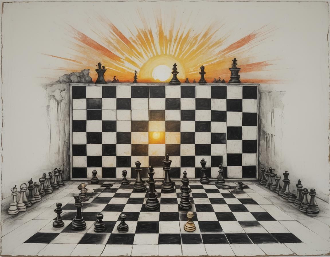 Chess sunrise