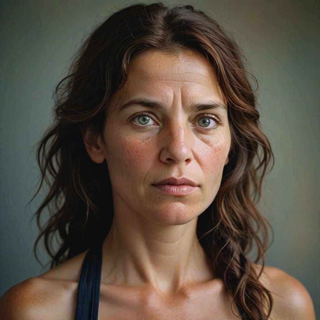 Seductive Portrait of a Lush Aurelia