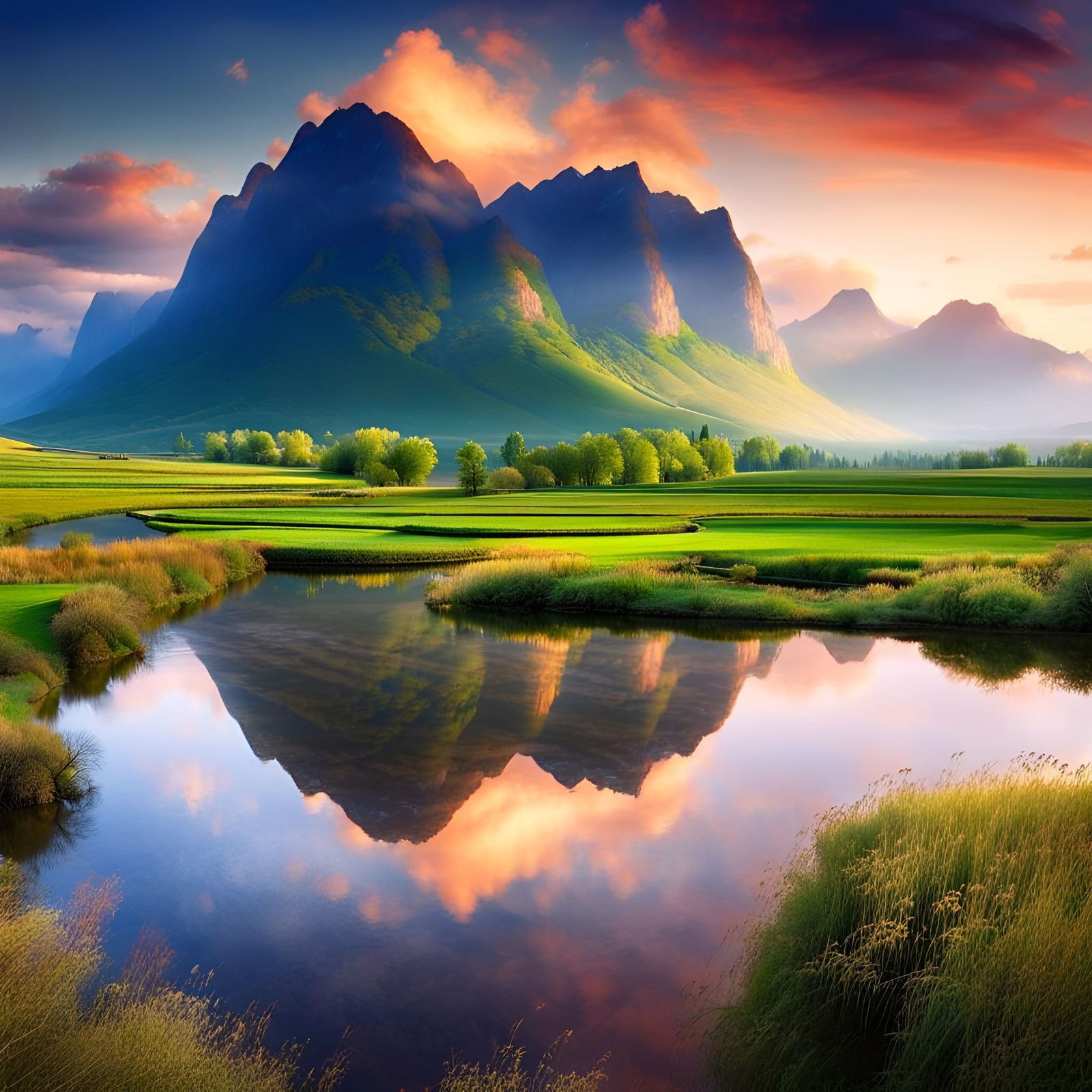 Gorgeous AI Generated Landscape