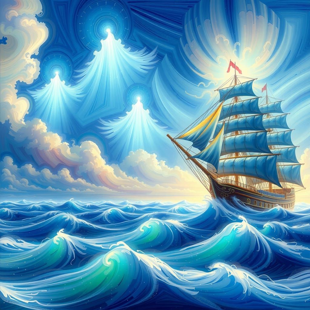 May the Gods bless you,
With a wind so true.
Guiding your sa...