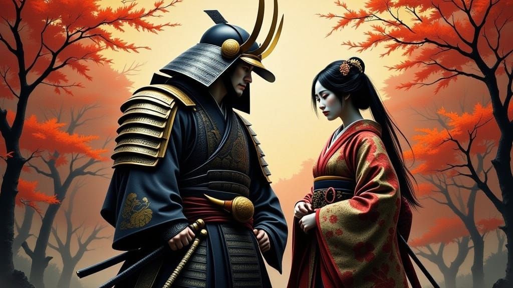 Samurai and Geisha in Ancient Japan