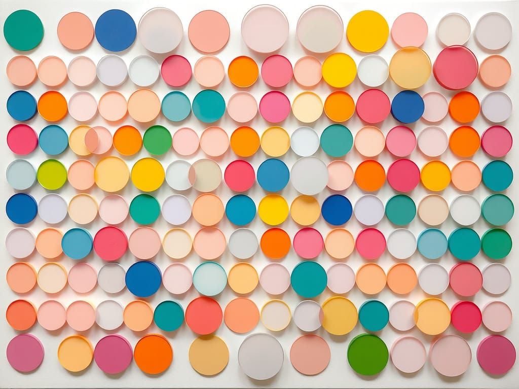 Damien Hirst dots