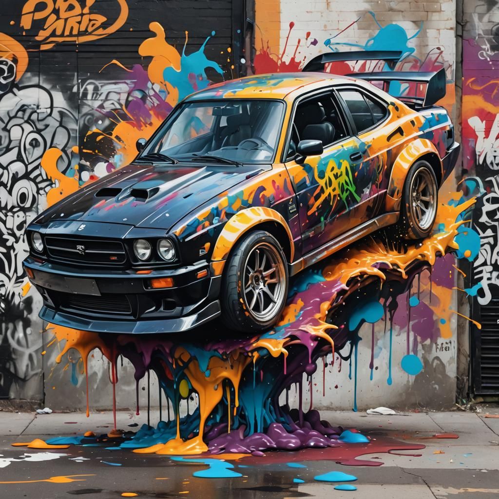 Graffiti Art: Fast and Furious in Splash Style