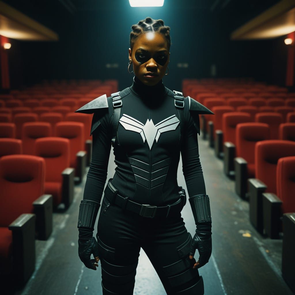 Epic Cinematic Portrait of a Vigilante Artist