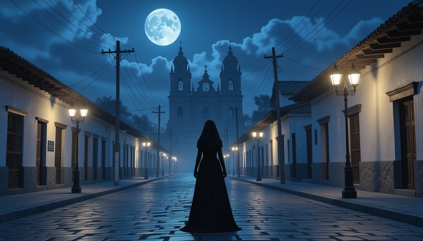 La Viudita: Bolivian Urban Legend Rendered