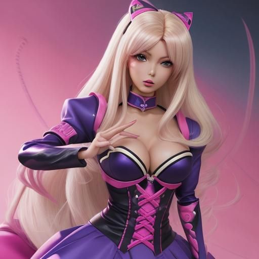 Anime Style Baddie Barbie