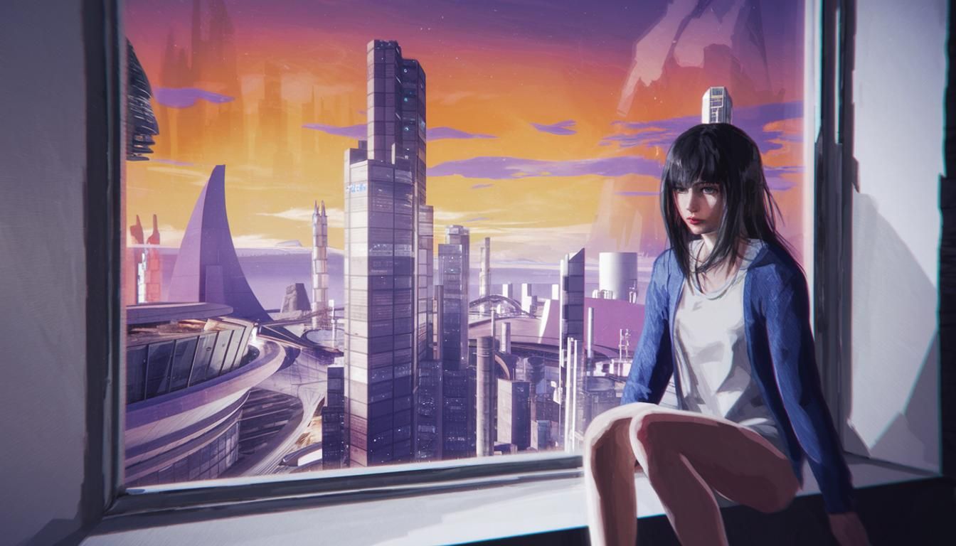 AI Generated Sci-Fi Concept