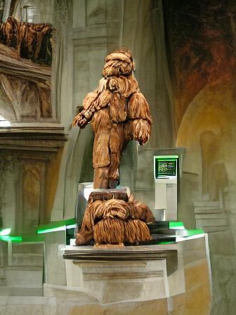 Wookiee Sculpture in Renaissance Style