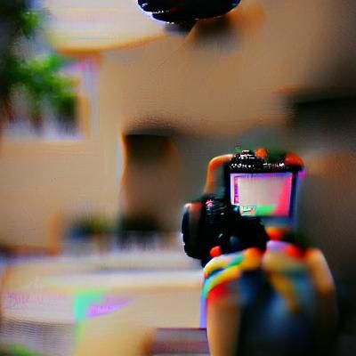 AI Interpretation of a DSLR Camera