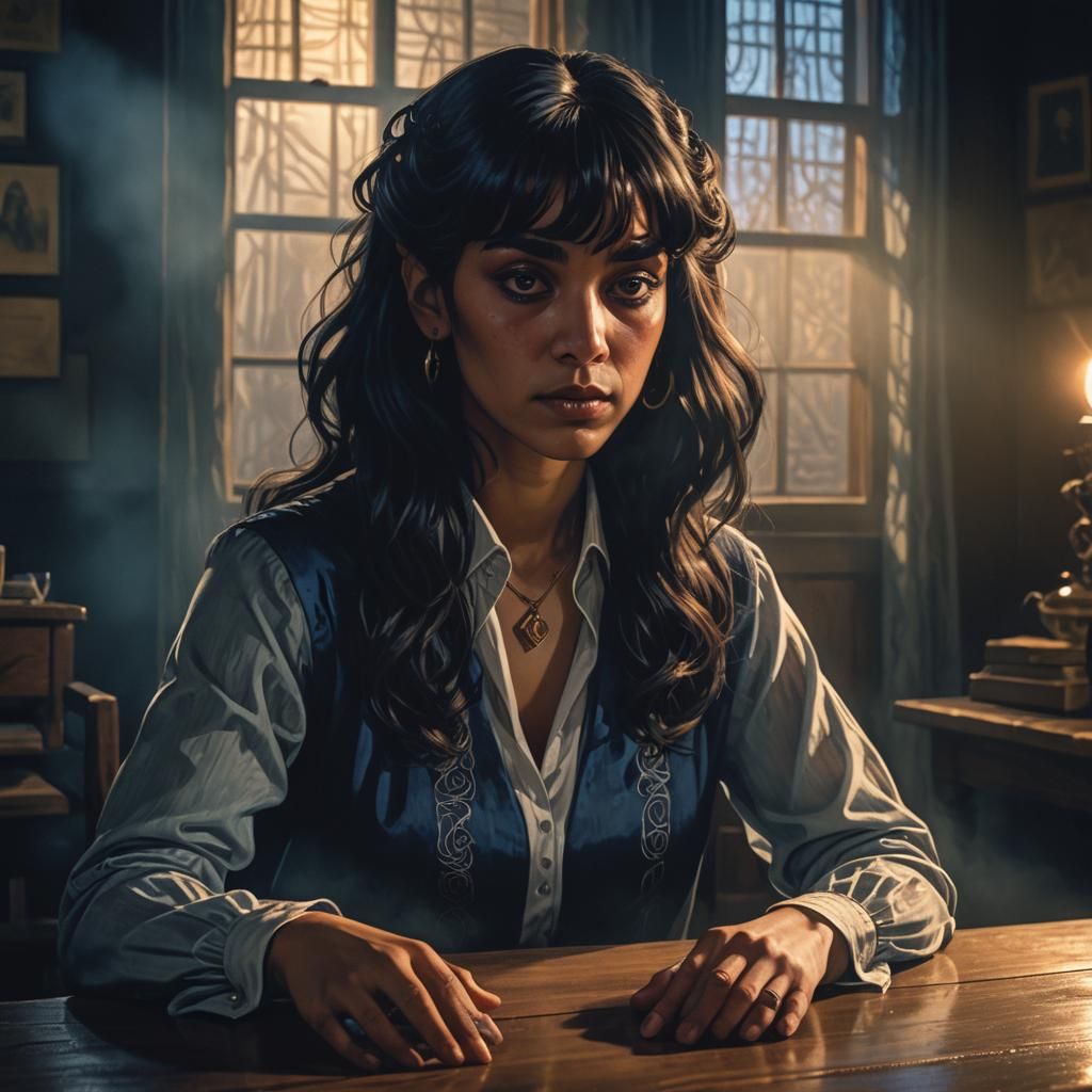 Enigmatic Nyarlathotep: David Lynch Film Still