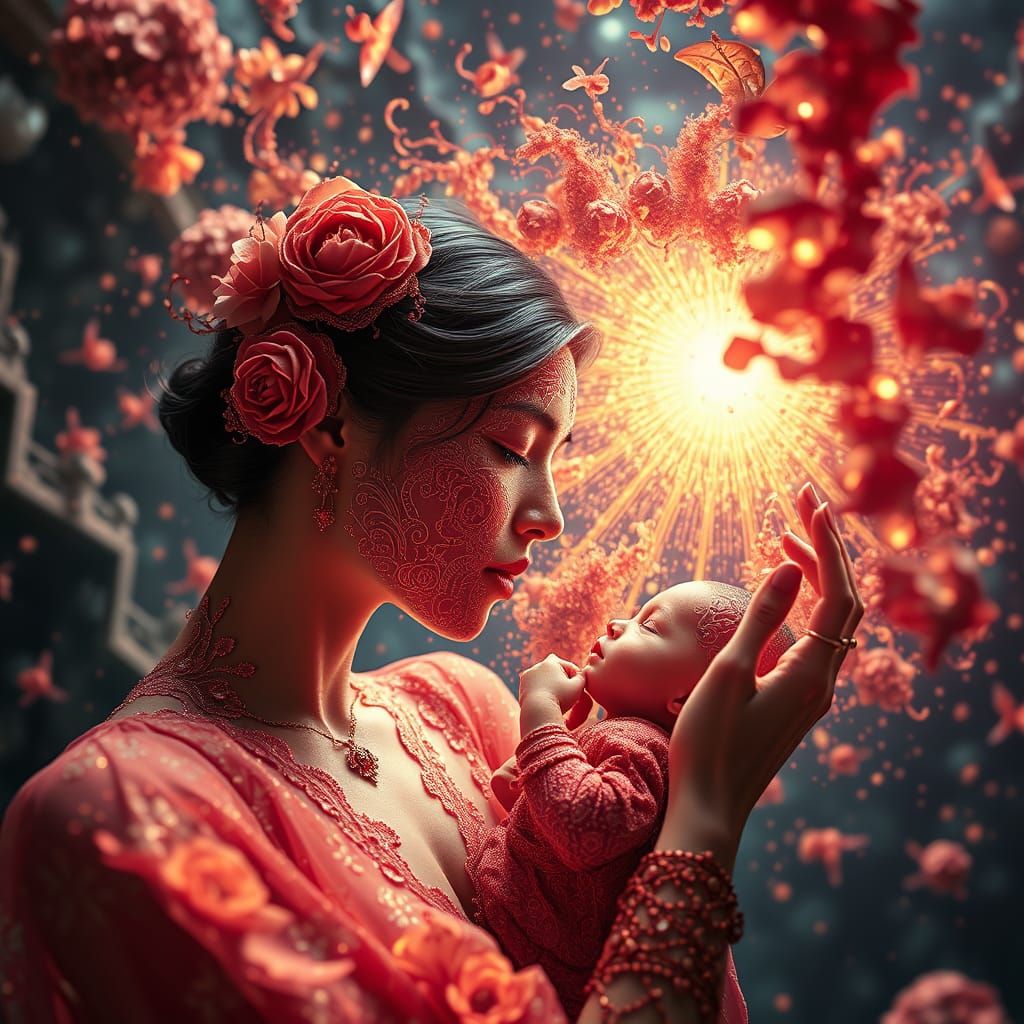 Dynamic Transformation in Rich Colors and Sharp Focus