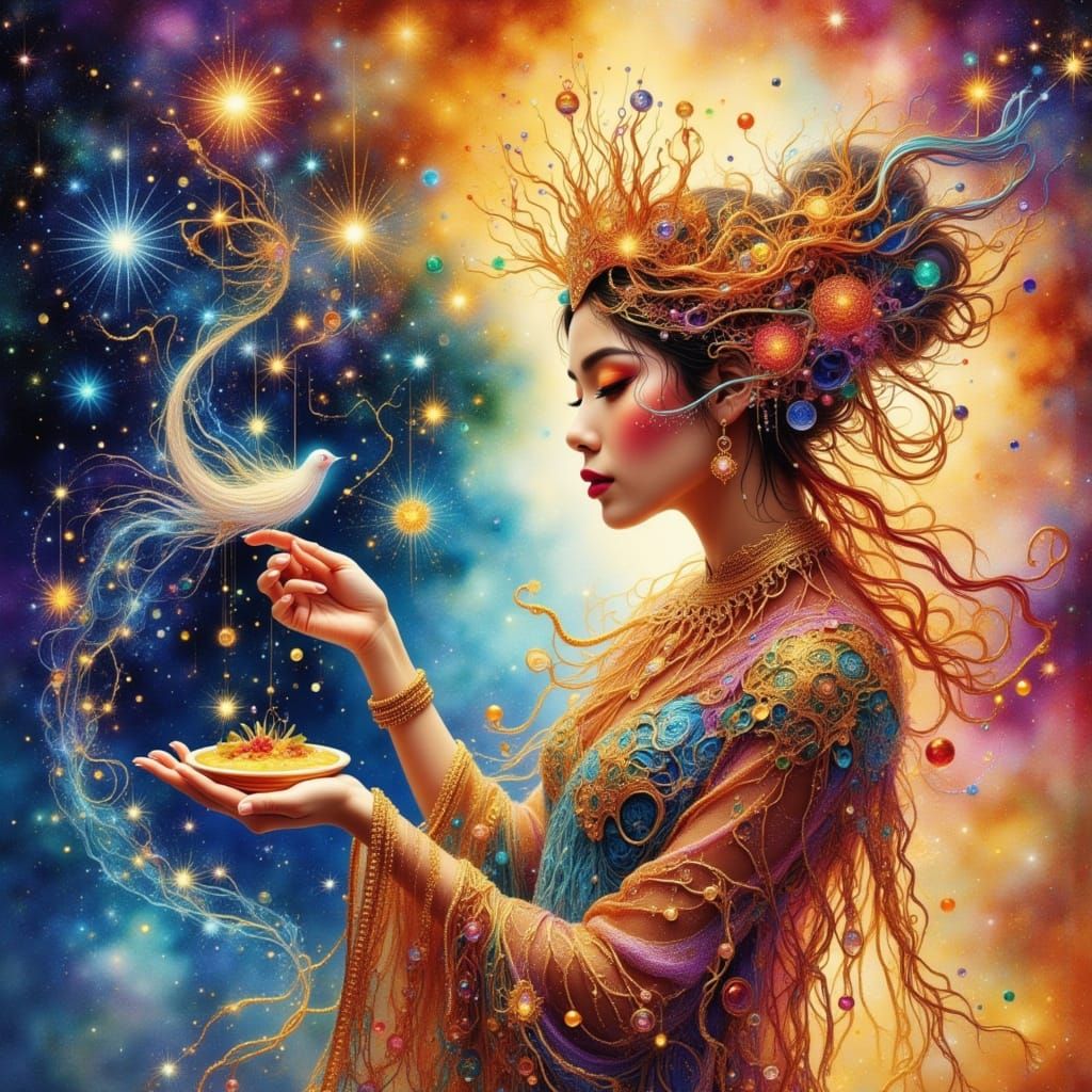 Conceptual hors d'oeuvres.