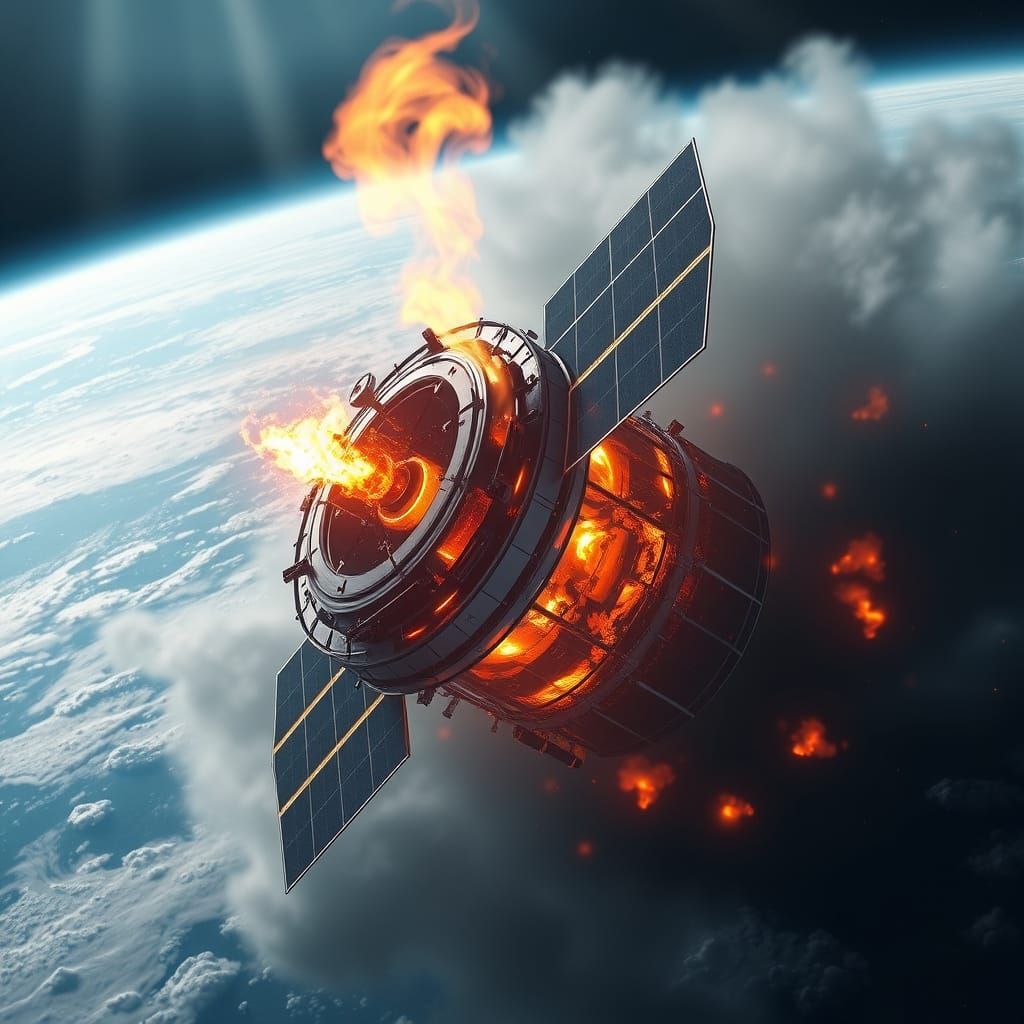 Spacecraft Reentry: A Blazing VENUS Probe Falls to Earth