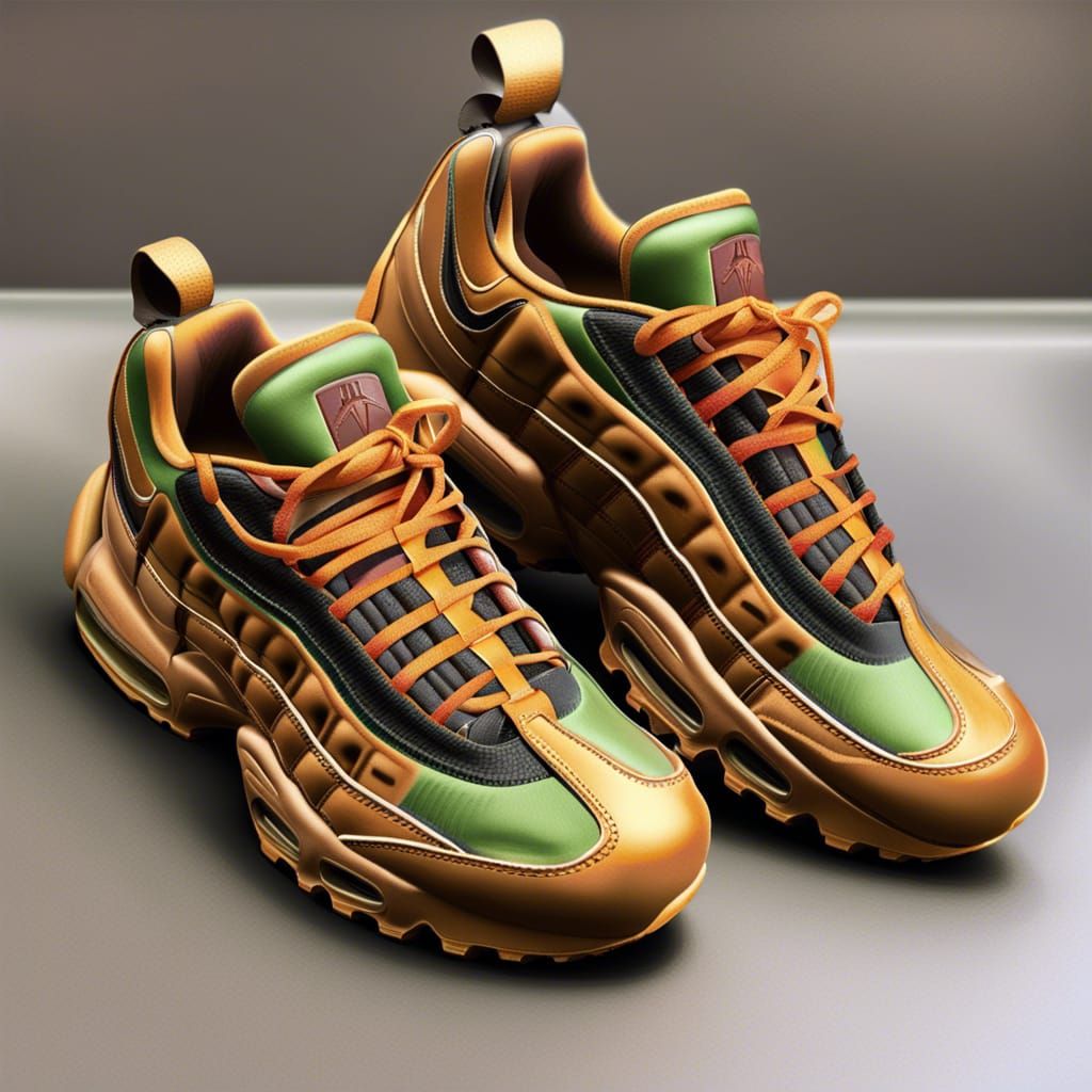 Leatherface Inspired Nike Air Max 95 Sneakers