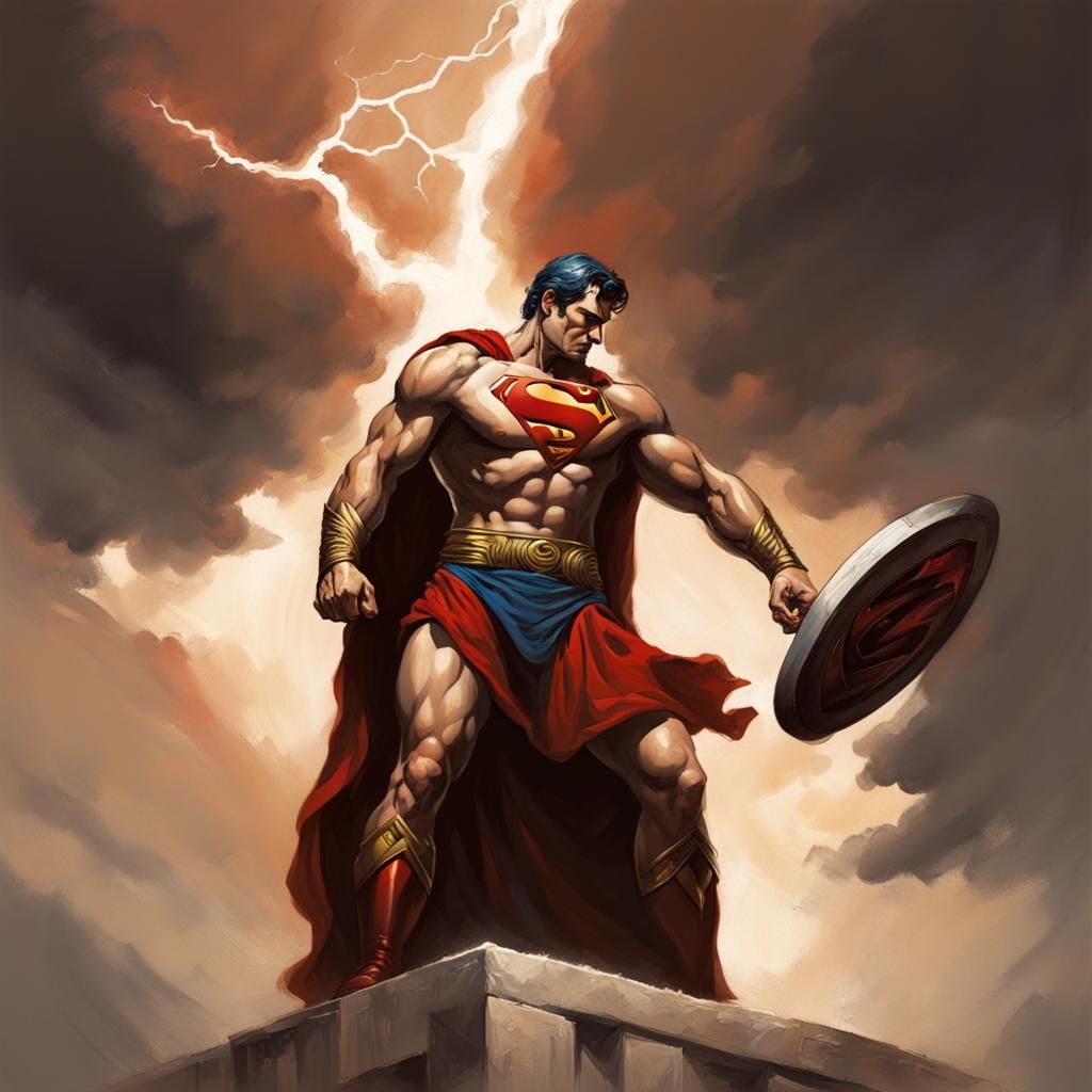 Ancient Greek Superman: A Godlike Warrior