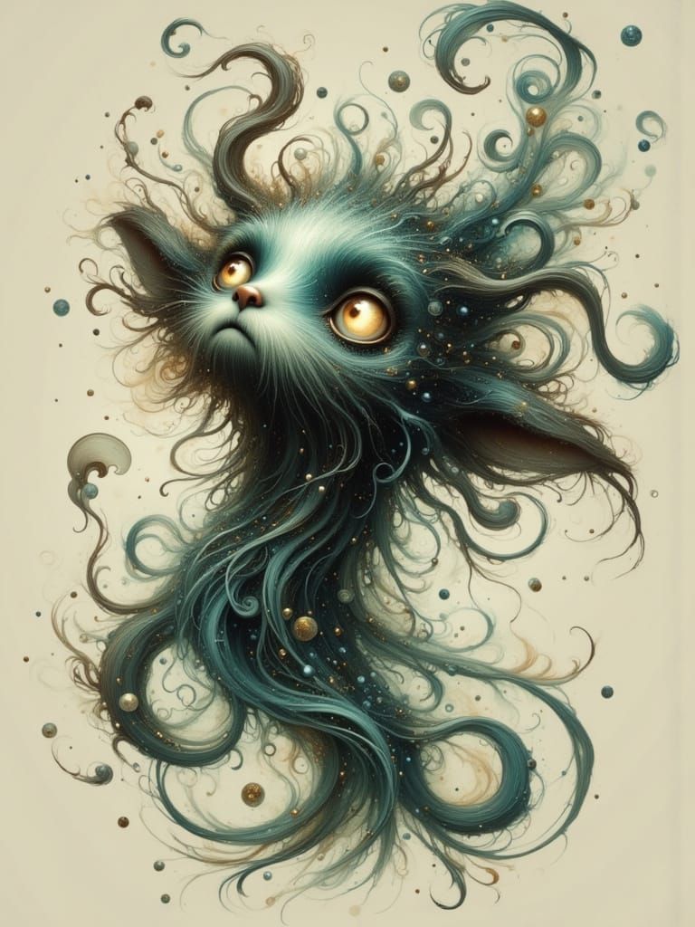 Mysterious, Ink-Drawn Wisps Suggest Exile