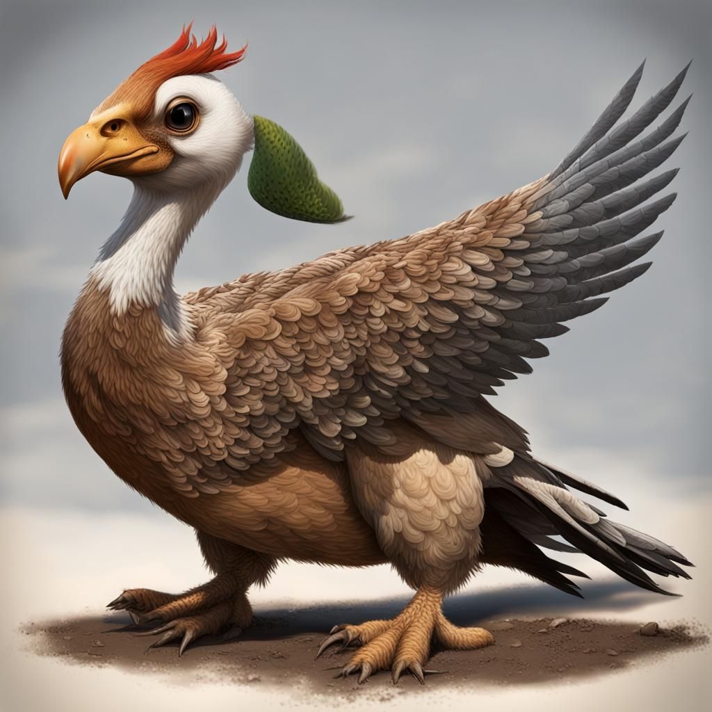 Storks with Large Wings in Flight