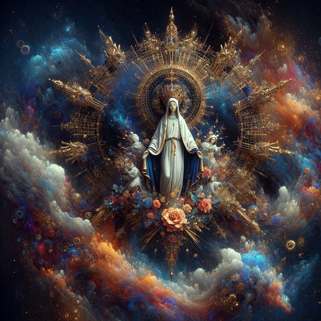 Holy Mary: Beacon of Hope, Fantasy Concept Art