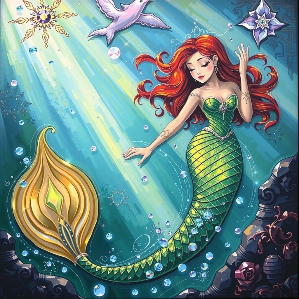 Rococo Beauty Pageant with Art Deco Window