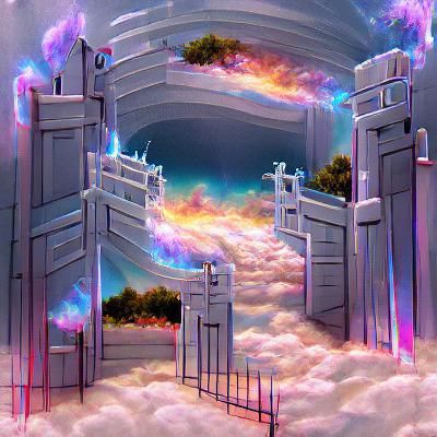 AI Generated Image from Empty Prompt