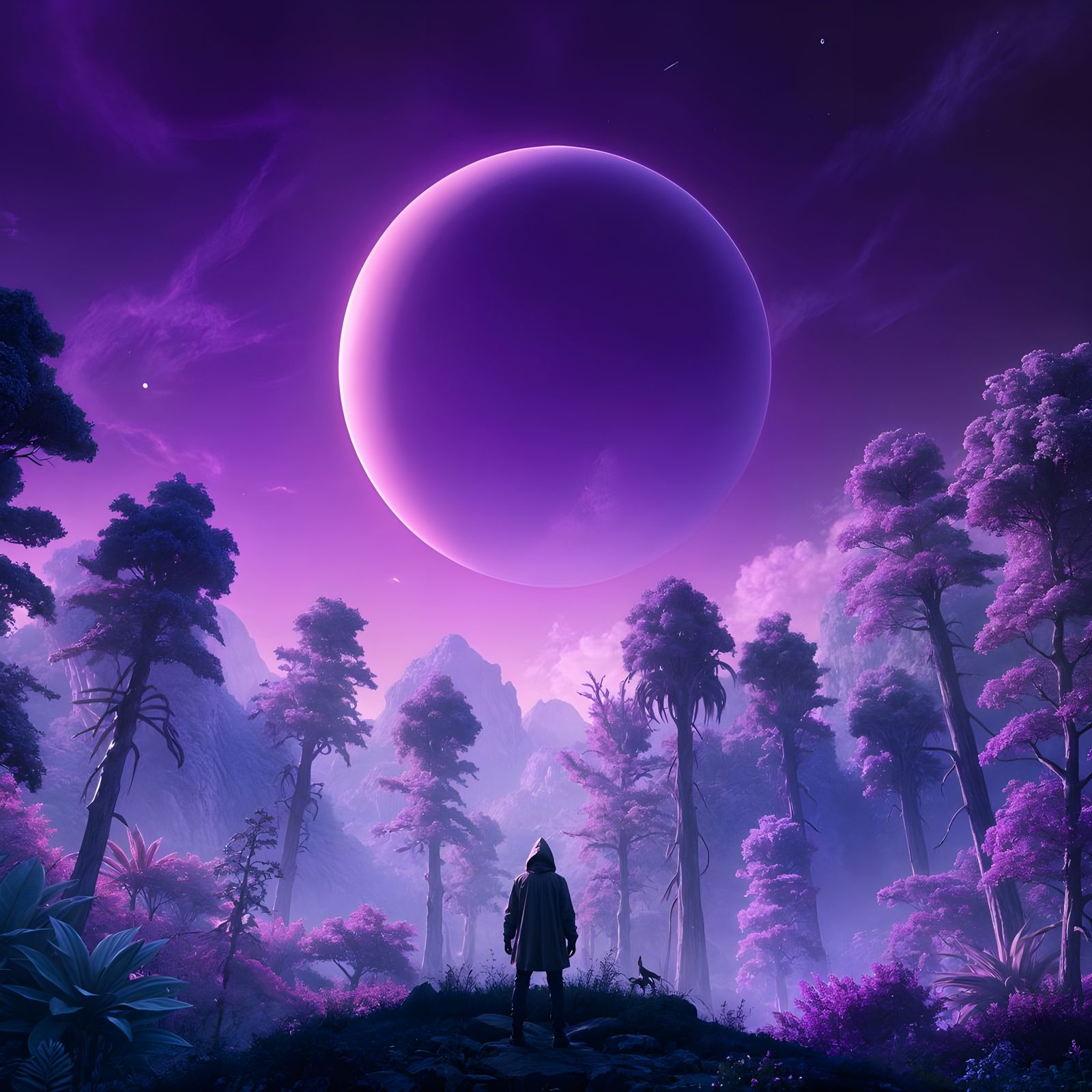 Enigmatic Orb Dominates Alien Horizon