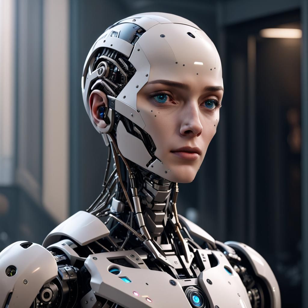 Detailed Humanoid AI in 4K