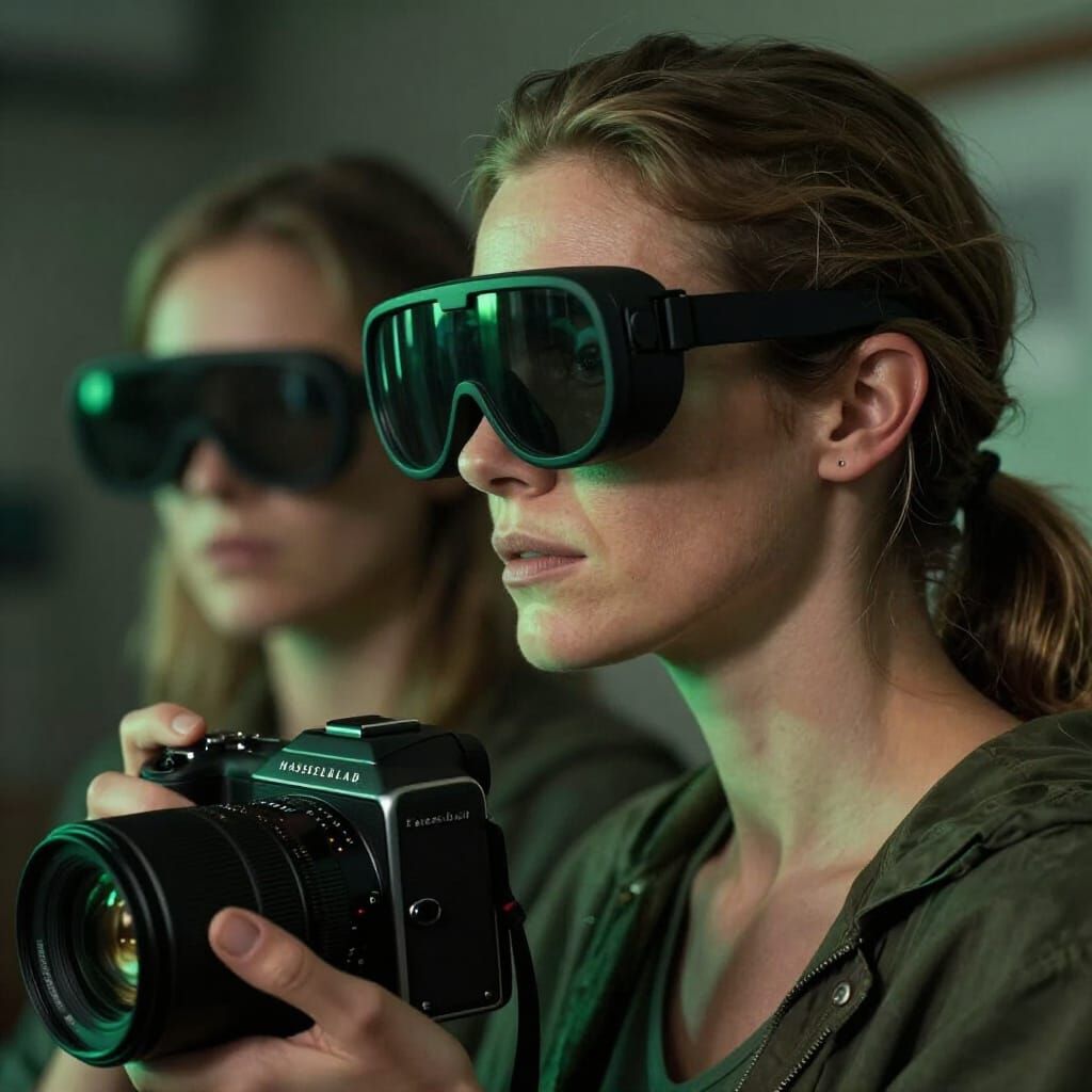 Cyberpunk Portraits: Mester Ágnes & Carrie-Anne Moss