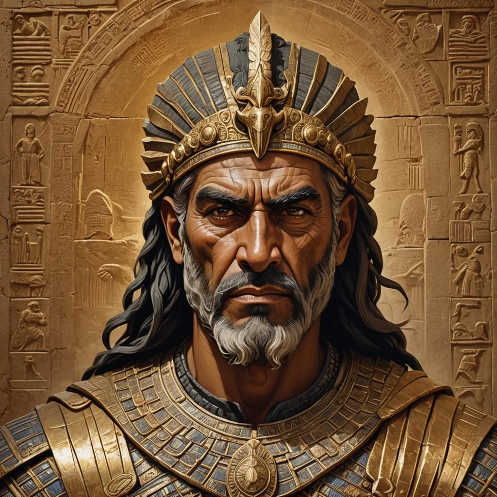 Babylonian Warrior King of Ancient Meets Modern Iraq